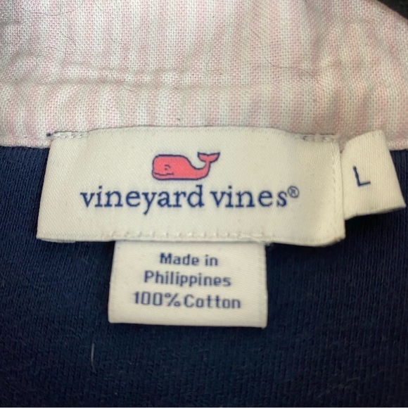 Vineyard Vines Blue sweater padded boys size Large - Picture 4 of 4